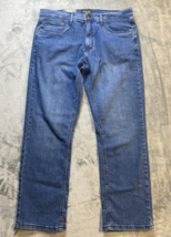 NWT Mens Urban Star Jeans 38 x 30 Relaxed Fit Straight Leg Stretch Denim - £18.10 GBP