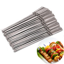 Reusable Barbecue Skewers BBQ Needle Sticks Outdoor Cooking Camping Kebab Stick - £3.95 GBP+