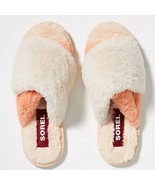 Sorel Go Mail Run Faux Fur Cotton Slippers, Cozy House Shoes , Cream, Si... - $1,455.85 MXN