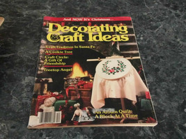 Decorating &amp; Craft Ideas Magazine December 1983 Memphis Angel Tree - $2.99