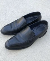 Cole Haan Men&#39;s Buckland Venetian Leather Slip-On Loafers Black Size 10.5M - £27.89 GBP