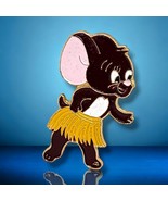 Cherie Mouse Toots Vintage Enamel Brooch Pin Signed MGM Jerry&#39;s Girlfriend - £6.13 GBP