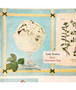 1956 Lady Borden Dairy Ice Cream Advertisement Mint Chocolate Chip DWJJ11 - $550.13 MXN