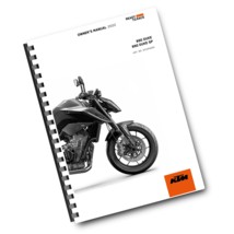 KTM 2022 - 890 DUKE GP EU EDITION - OWNERS MANUAL USER GUIDE - $49.00