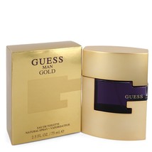 Guess Gold by Guess Eau De Toilette Spray 2.5 oz  for Men - £39.24 GBP