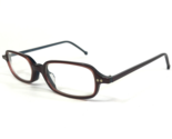 Vintage la Eyeworks Eyeglasses Frames GYRO 297 Blue Purple Rectangular 4... - $69.98