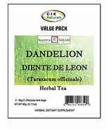 Diente de Leon Dandelion Herbal Tea Value Pack 90g 100% Natural and Caff... - £21.28 GBP