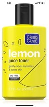 Clean &amp; Clear Lemon Juice Toner Oil Free Vitamin C Alcohol Free 7.5 fl oz 222ml - £26.11 GBP