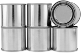 Cornucopia Metal Paint Cans with Lids (1/4 Pint Size, 6-Pack), Tiny Empt... - £18.85 GBP