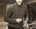 Elvis Presley Magazine Pinup Elvis In Sweater - $3.95