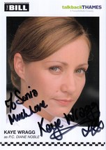 Kate Wragg as PC Diane Noble ITV The Bill Hand Signed Cast Card Photo - £13.58 GBP