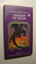 ENDLESS QUEST 13 - DRAGON OF DOOM *UNREAD NEAR FINE* DUNGEONS DRAGONS RO... - $26.10