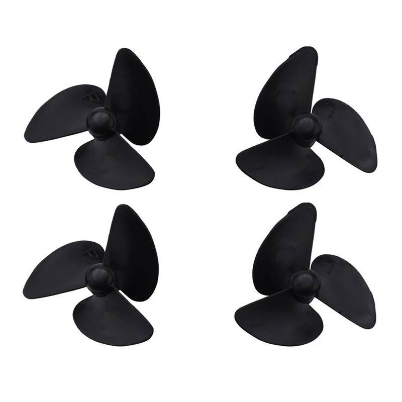 4Pcs 3-Blade Propeller 4 Left &amp; 4 Right for Flytec 2011-5 Fishing Bait Boat Fish - £6.52 GBP