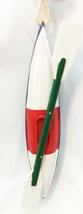 Wooden Kayak Ornament 5 inches (RED) - $15.00