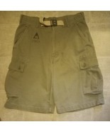 VTG Ralph Lauren Polo Jeans Co Military 1967 Cargo Shorts Mens 34 Khaki ... - £40.84 GBP