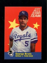1986 Fleer All Stars #3 George Brett Nmmt Royals Hof - £4.23 GBP