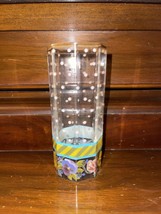 MacKenzie-Childs Garland Floral/Dot Juice Glass Vintage 1983 LOW  $ &amp; FREE SHIP - £28.22 GBP