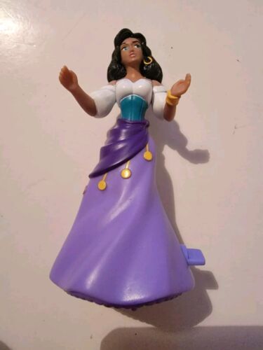 Burger King Disney wind up Esmerelda Hunchback of Notre Dame toy Vintage - $9.79