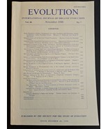 International Journal of Organic Evolution November 1990 Vol 44 No7 Pg 1... - $15.51