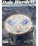 1987 Dale Burdett United In Love Cross Stitch Kit *NEW* ff1 - $239.23 MXN