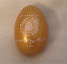 TRUMP 2018 WHITE HOUSE GOLD EASTER EGG SIGNED DONALD EAGLE SEAL REPUBLIC... - $29.50