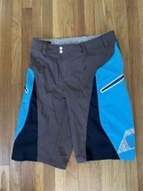 SCOTT Mens Size Large Board Shorts Brown Blue Summer Socal Volcom Blink182  - £7.63 GBP
