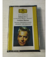 Beethoven Symphony N 3 Heroica Coriolanus~Karajan Berlin Orch - Cassette... - $22.61