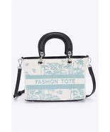 Embroidered Faux Leather Tote Bag - Chic, Durable &amp; Stylish Handbag for ... - $38.00