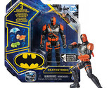 Spin Master Deathstroke 1st Edition 4&quot; Action Figure w/ 3 Surprise Acces... - £14.27 GBP
