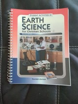 Student Activities In Earth Science Teachers For Christian Schools Spira... - $18.99