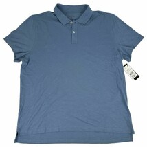 The Men&#39;s Store at Major Dept Store Cotton Slub Polo Shirt Coronet Blue-XL - €29,95 EUR