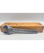 OXWALL 8&quot; 200mm Adjustable Crecent Wrench - Awesome Vintage Tool! - £13.14 GBP