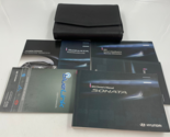 2012 Hyundai Sonata Owners Manual Handbook Set with Case OEM D01B04047 - $9.89