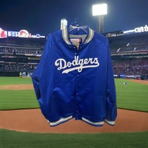 Men&#39;s Mitchell &amp; Ness Cooperstown Collection Dodgers Jacket Size 2XL - B... - £124.55 GBP