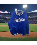 Men&#39;s Mitchell &amp; Ness Cooperstown Collection Dodgers Jacket Size 2XL - B... - £126.45 GBP