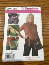 Buckets Gone Wild by Georgia Manning Lewis 1 Size Uncut Simplicity 3892 Pattern  - £9.61 GBP