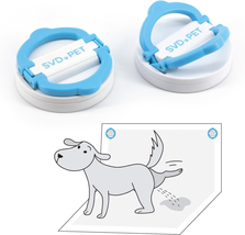 (2-Pack Pee Pad Magnetic Holder, Dog Potty Training Magnetic Holder, Str... - $15.51