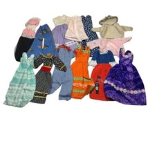 Vintage Barbie Clothing Lot Clothes Some Stains 13 Pieces - £11.04 GBP