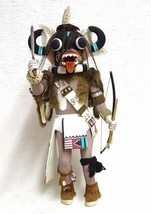 Vintage Hopi 25&quot; Ogre&#39;s Uncle Kachina Doll Katsina Carved By Womack Pavatea c60s - £2,220.28 GBP