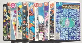 Vintage DC Assorted Comic Book Justice League of America- Crisis Lot of 12 ML4 - £43.85 GBP
