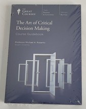 The Art Of Critical Decision Making 4 DVDs + BookTeaching Co Great Courses NEW - £10.25 GBP