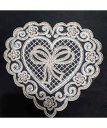 Application Doilies Embroidered Tulle Lace CM 15 SWEET TRIMS 14785 - $16.12 CAD