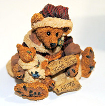 Boyds Bears Kringle Bailey With List #2235 1993 Bearstone Collections Santa  - $9.95