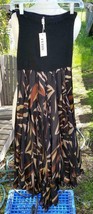 Vintage Gianfranco Ferre Tube Top Dress 100% silk Skirt Lg Slit in Front NOSWT - £159.07 GBP
