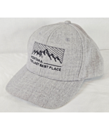 Montana The Last Best Place Gray Grey Hat Cap Snapback Ouray Sportswear - $14.03 CAD