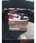 NEW Size 6 Youth Air Jordan 1 Retro High OG Black Toe Reimagined GS FD1437-106 - $80.00