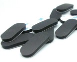 3/4&quot; x 2&quot; x 3/16&quot; Oval Shaped Rubber Feet  3M Backing  Various Package S... - $11.22+