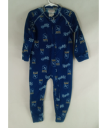 MLB Kansas City Royals Baseball  Full-Zip Up Footie Pajamas 2T - $129.27 MXN