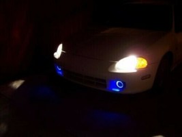 White Angel Eye Fog Lights Driving Lamps for 1992-1997 Honda Del Sol (JDM Spec) - $143.81