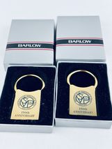 Lot Of 2 Vintage Barlow Twist Lock St Vincent De Paul Keychain Key Holde... - $15.00